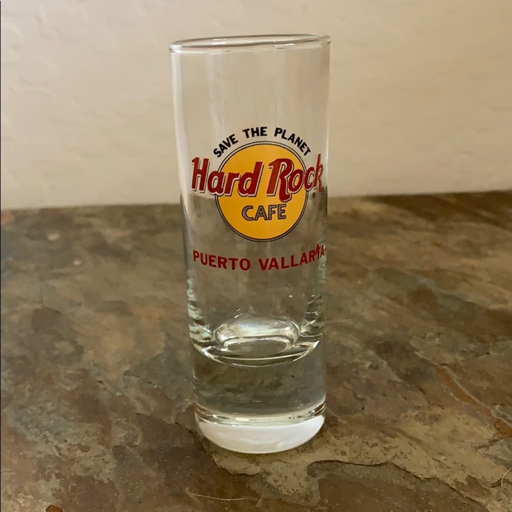 Vintage Hard Rock Cafe Puerto Vallarta Shot Glass